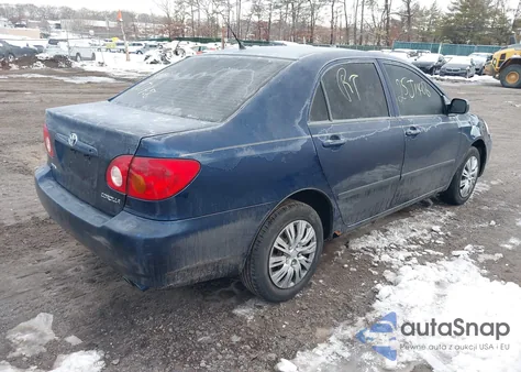 2003 Toyota Corolla Ce из США, поврежденный, VIN JTDBR32E430004257